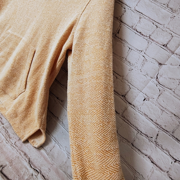 Faherty Whitewater Women's Hooded Sweater Poncho Orange XXL - Picture 9 of 16